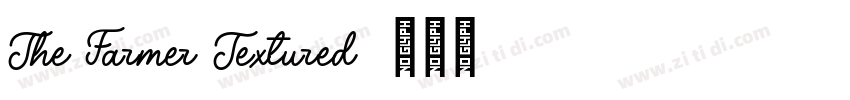 The Farmer Textured字体转换